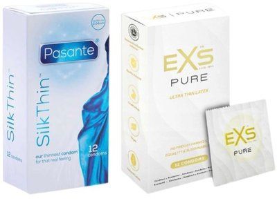 Набір з Pasante Silk Thin 12 шт + EXS Pure 12 шт SOS8114 фото