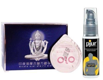 OLO Benefit 10шт.+Пролонгувальний гель pjur Superhero Serum 20 мл SOS6613 фото
