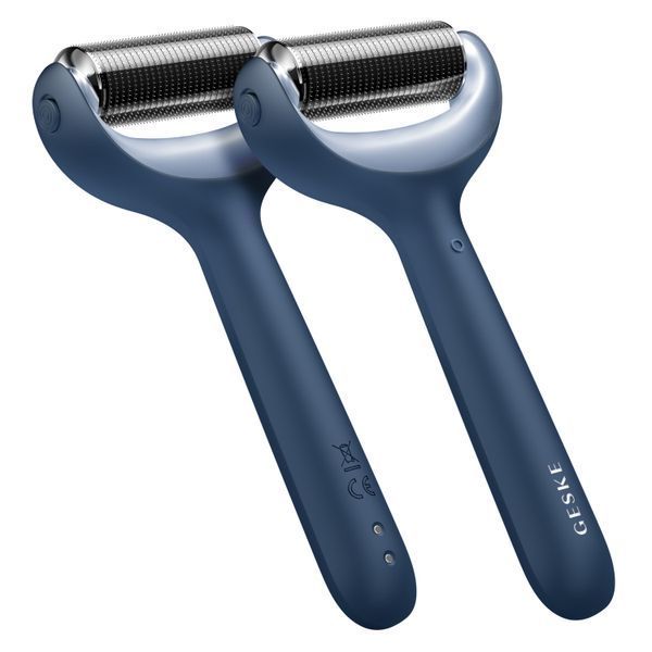 Ролер для голкової мезотерапії обличчя та тіла GESKE MicroNeedle Face&Body Roller 9в1 midnight HB0210 фото