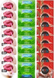 Набір 24 шт ONE Bubblegum + Delay Infinity + EXS STRAWBERRY SUNDAE SOS7475 фото