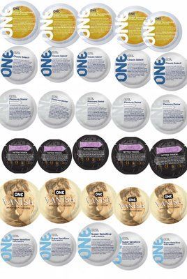 Сет ONE 30 шт : classic , pleasures dome , tatoo touch , vanish , super sensitive , color SOS227 фото