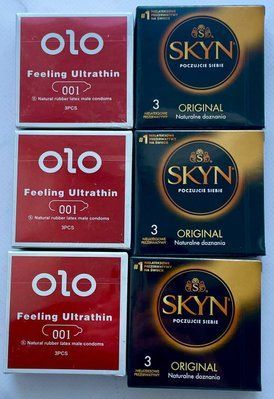 Набор 18 шт OLO возбуждающий 001 + Skyn ​​Original SOS3823 фото
