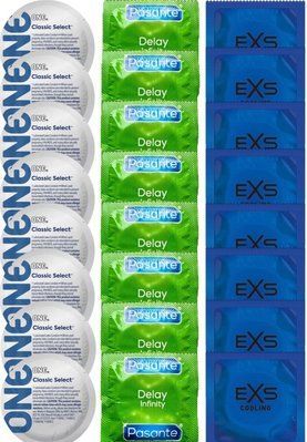Набір 24 шт ONE Classic Select + Delay Infinity + EXS Cooling SOS7426 фото