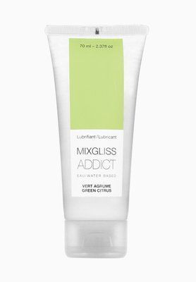 Лубрикант на водной основе MixGliss Addict Green Citrus (70 мл) лайм SO1618 фото