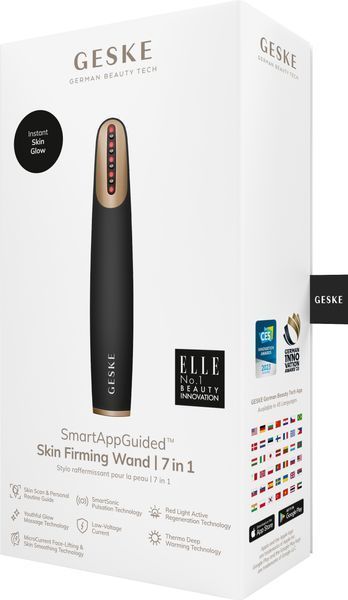Пристрій для зміцнення і тонізації шкіри обличчя GESKE Skin Firming Wand 7в1 gray HB0428 фото