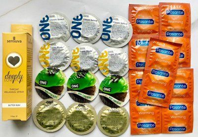 Набор 22 шт ONE Classic, Vanish, Flavor Waves , Super Studs - Pasante Warming + Sensuva Deeply Love You Butter Rum (29 мл) SOS1772 фото