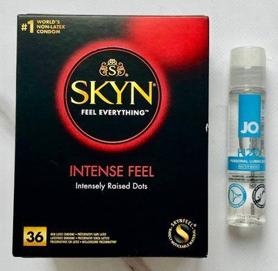 Комплект Skyn Intense Feel 36 шт - Лубрикант System JO H2O ORIGINAL (30 мл) SOS2973 фото