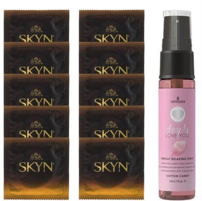 Комплект SKYN Passion Daiquiri 10 шт + Sensuva Deeply Love You Cotton Candy (29 мл) SOS13642 фото