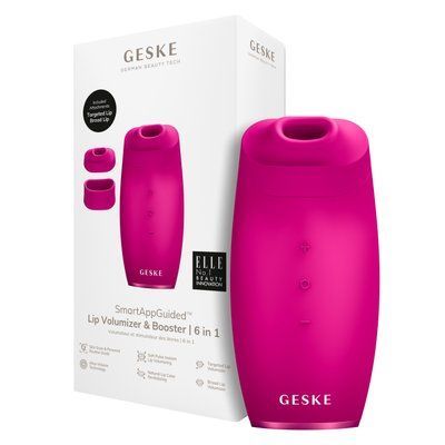 Пристрій для збільшення об'єму губ GESKE Lip Volumizer&Booster 6в1 magenta HB0410 фото