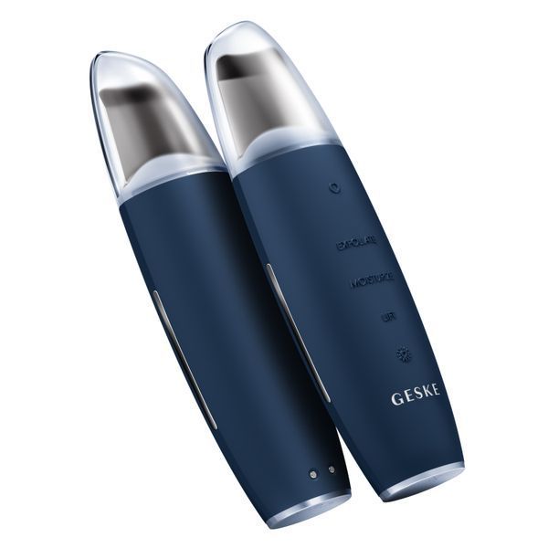 Микротоковый скраббер для кожи и устранение черных точек GESKE MicroCurrent Skin Scrubber&Blackhead Remover 9в1 midnight HB0144 фото