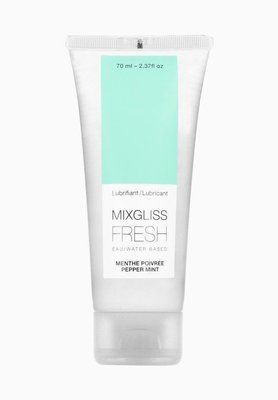 Лубрикант на водной основе MixGliss FRESH Pepper mint (70 мл) перечная мята SO1619 фото