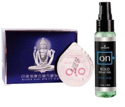 OLO Benefit 10шт+ Пролонгатор для чоловіків Sensuva - ON Bold (29 мл) SOS6623 фото
