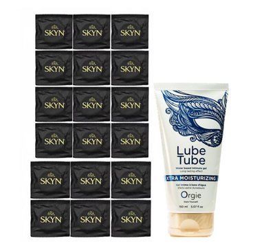 SKYN ORIGINAL 18 шт та Лубрикант ORGIE Lube Tube Xtra, 150 мл SOS878 фото