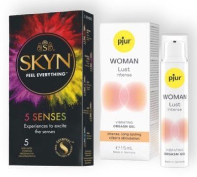 SKYN 5 Senses + pjur Woman Lust Intense 15 мл SOS6977 фото