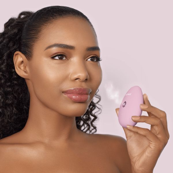 Электронный освежитель для увлажнения лица GESKE Facial Hydration Refresher 4в1 pink HB0170 фото