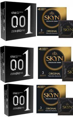 Набір 18 шт Skin Original + Olo Feeling Ultrathin SOS1924 фото