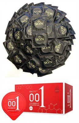 Комплект: SKYN ORIGINAL 50 шт. + OLO збуджуючі 10 шт. SOS11236 фото