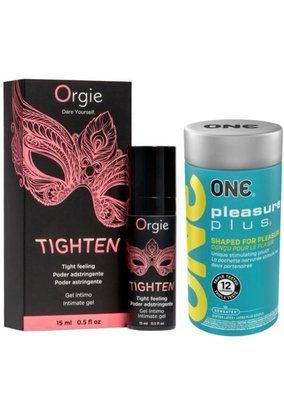 Гель для звуження Orgie&ndash; Tighten (15 мл)+ONE Pleasure Plus 12 шт SOS6727 фото