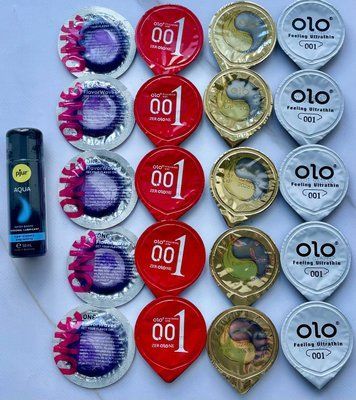 Набір 20 штук One, Olo + лубрикант pjur Aqua (30 мл) SOS3975 фото