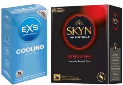 Набор с Skyn Intense feel 36 штук + EXS Cooling. 12 шт SOS7876 фото