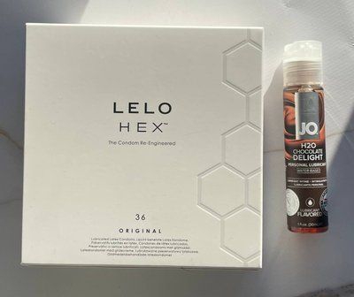 Набор LELO HEX Original 36 Pack + Смазка System JO H2O &mdash; Chocolate Delight (30 мл) SOS2125 фото