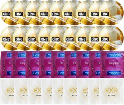 Набор 36 шт ONE Banana Split + Pasante Regular + EXS Pure SOS7577 фото