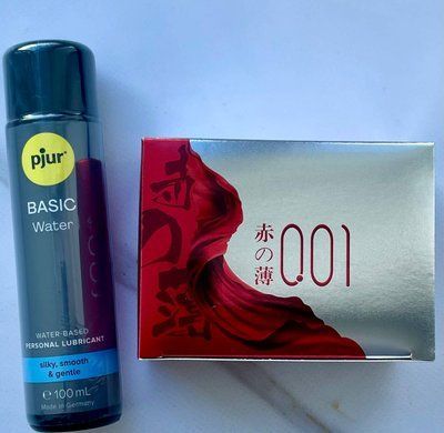 Комплект Olo Red Silver 10 штук + Лубрикант pjur Basic Waterbased (100 мл) SOS4075 фото