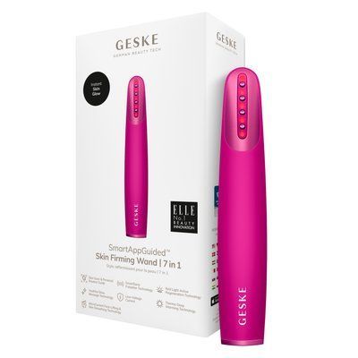 Пристрій для зміцнення і тонізації шкіри обличчя GESKE Skin Firming Wand 7в1 magenta HB0430 фото