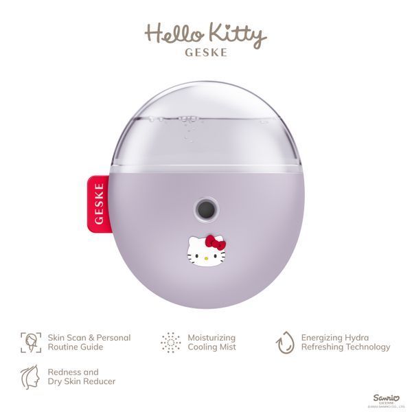 Электронный освежитель для увлажнения лица GESKE Facial Hydration Refresher 4в1 by Hello Kitty HB0255 фото