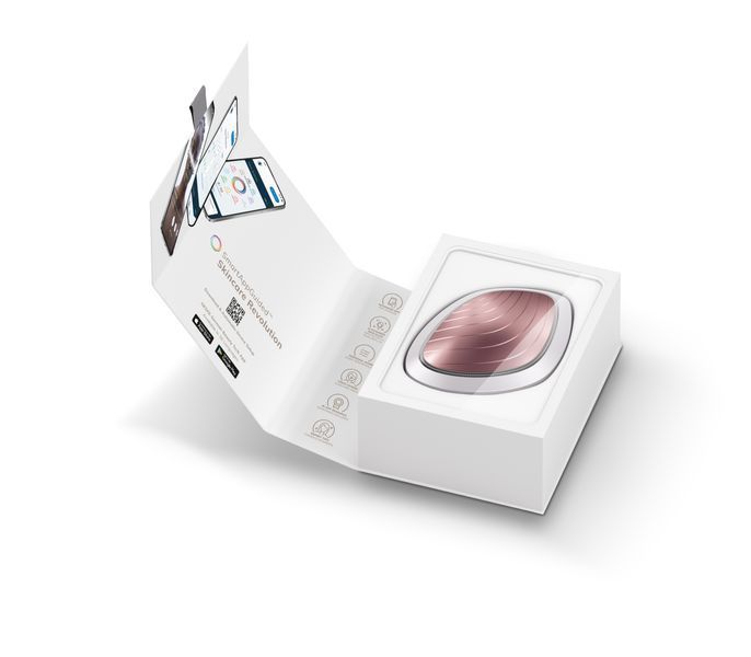 Ультразвукова маска тепло та холод GESKE Sonic Warm&Cool Mask 9в1 starlight HB0099 фото