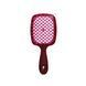 Гребінець Janeke Superbrush Small (Бургундія з рожевим) 86SP234BOR фото