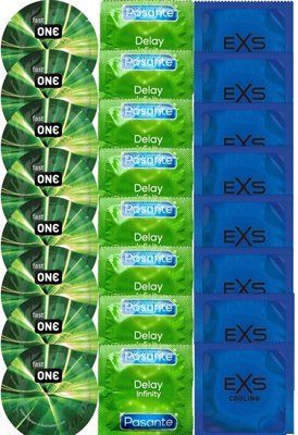Набір 24 шт One Glowing Pleasures + Delay Infinity + EXS Cooling SOS7329 фото
