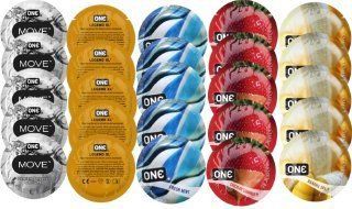 Набор из 25 шт One Move + ONE Legend XL + ONEFreshMint + ONEChocolateStrawberry + ONEBanana SOS8424 фото