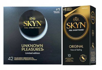 Набір: SKYN ORIGINAL 10 шт. + SKYN Pleasures 42 шт. SOS11793 фото