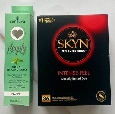 Набір Skyn Intense Feel 36 шт - Спрей Sensuva Deeply Love You Spearmint (29 мл) SOS2876 фото