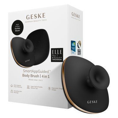 Щітка для тіла GESKE Body Brush 4в1 gray HB0342 фото