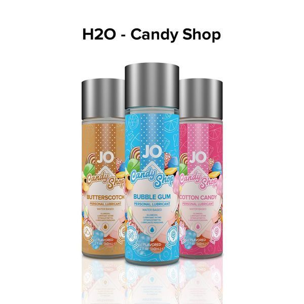 Лубрикант на водной основе System JO H2O - Candy Shop - Cotton Candy (60 мл) без сахара и парабенов SO2618 фото