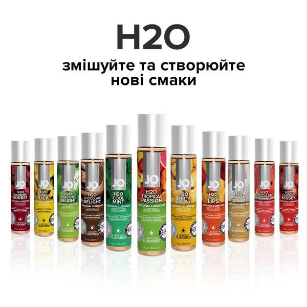Смазка на водной основе System JO H2O &mdash; Tropical Passion (120 мл) без сахара, растительный глицерин SO1674 фото