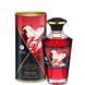 Разогревающее масло Shunga Aphrodisiac Warming Oil - Blazing Cherry (100 мл) без сахара, вкусный SO2493 фото 2