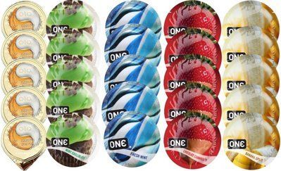 Набор из OLO Ice Durable + ONE Mint Chocolate + ONE Mint + ONEChocolateStrawberry + ONEBanana SOS8725 фото