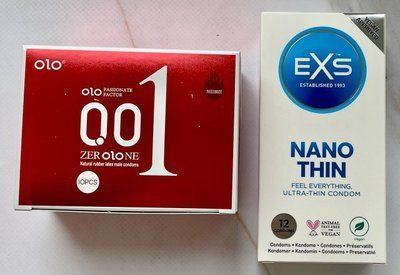 Комплект 22 шт OLO збуджуючі з розігріваючим ефектом 001 - EXS NANO Thin SOS3177 фото