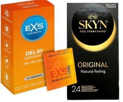 Набор с SKYN ORIGINAL 24 ШТ. + EXS Delay, 12 шт SOS7928 фото
