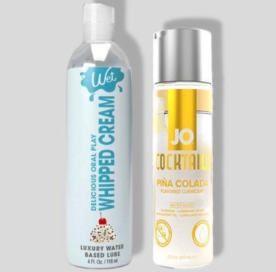 Wet Oral Play Whipped Cream (118 мл) + JO Cocktails Pina Colada (60 мл) LB783 фото