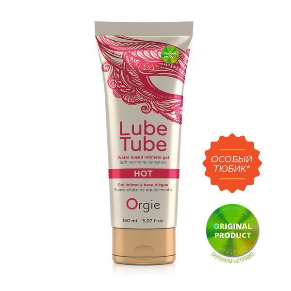 Согревающий лубрикант LUBE TUBE HOT, 150 мл ORGIE (Бразилия-Португалия) 21067 фото