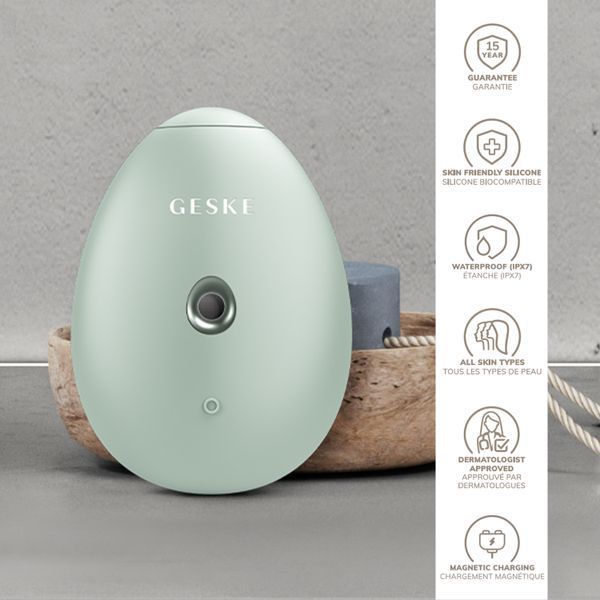 Электронный освежитель для увлажнения лица GESKE Facial Hydration Refresher 4в1 green HB0173 фото
