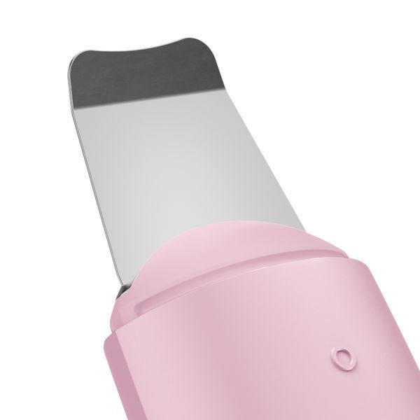 Микротоковый скраббер для кожи и устранение черных точек GESKE MicroCurrent Skin Scrubber&Blackhead Remover 9в1 pink HB0148 фото