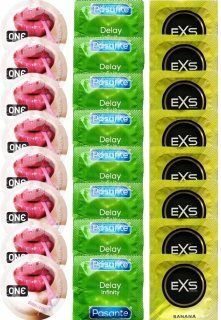 Набір 24 шт ONE Bubblegum + Delay Infinity + EXS Banana SOS7480 фото
