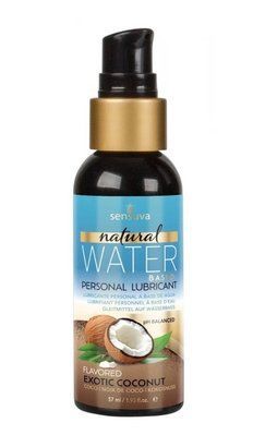 Смазка на водной основе Sensuva Natural Water-Based Exotic Coconut (57 мл) без глицерина и парабенов SO4946 фото