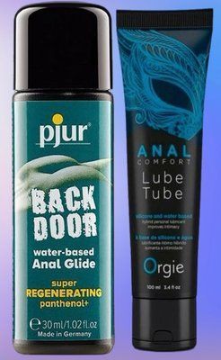Набір лубрикантів pjur backdoor Regenerating 30 мл + ANAL COMFORT, 100 мл ORGIE LB485 фото