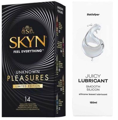 Набор Лубрикант Satisfyer Juicy Lubricant Smooth Silicon 150 мл + Skyn ​​Pleasures SOS12697 фото